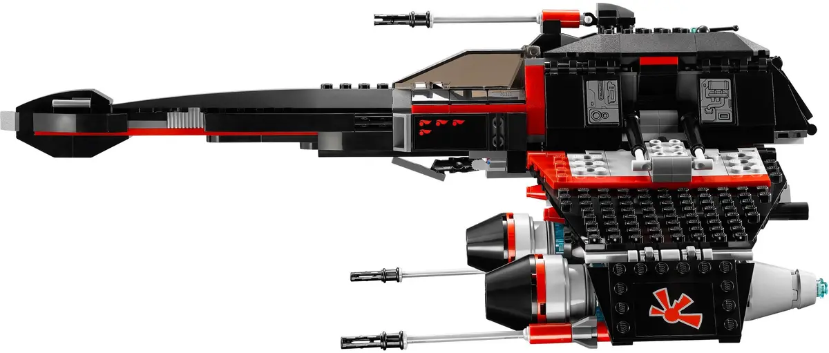 LEGO Star Wars 75018 Jek-14's Stealth Starfighter set, image 5