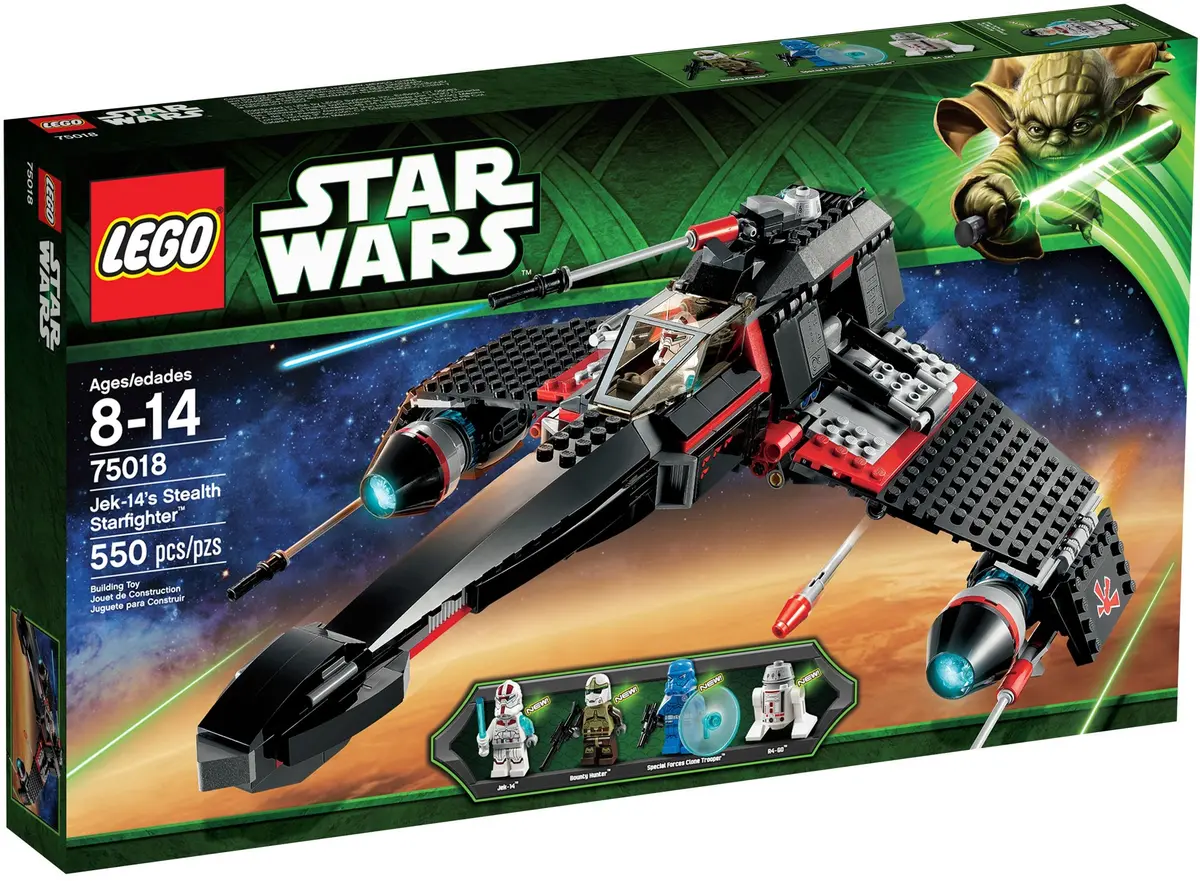 LEGO Star Wars 75018 Jek-14's Stealth Starfighter set, image 2