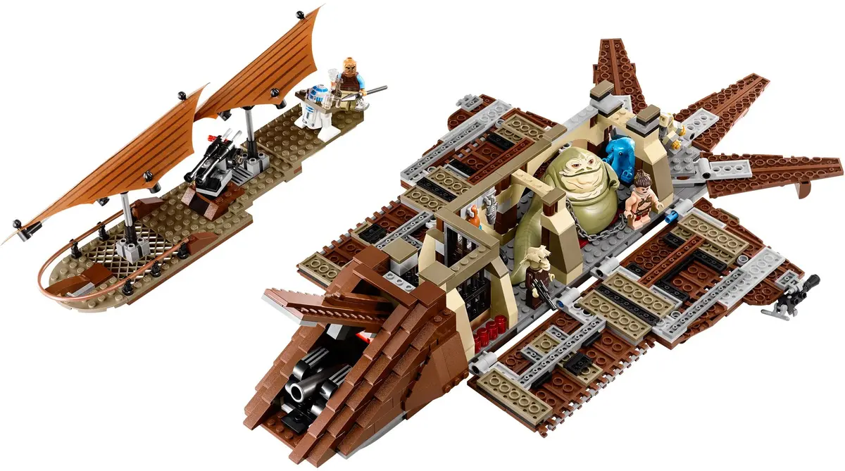 LEGO Star Wars 75020 Jabba's Sail Barge set, image 4