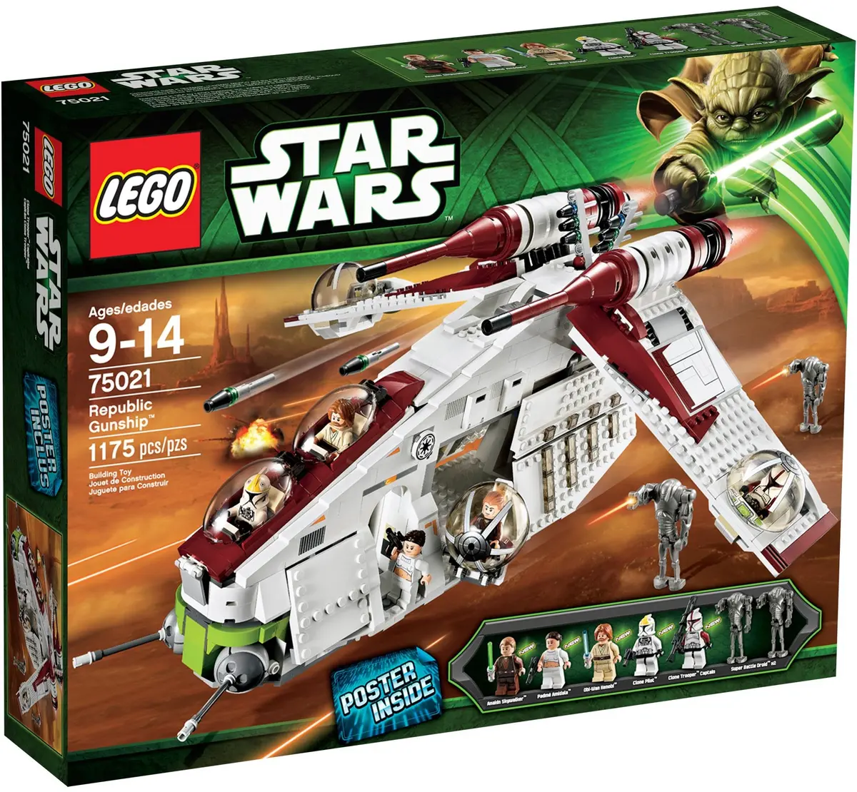 LEGO Star Wars 75021 Republic Gunship set, image 2