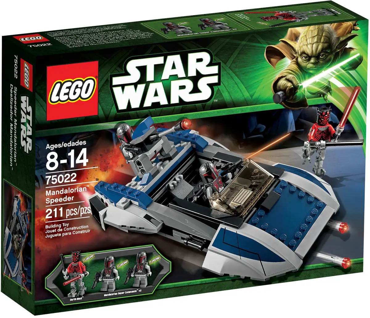 LEGO Star Wars 75022 Mandalorian Speeder set, image 2