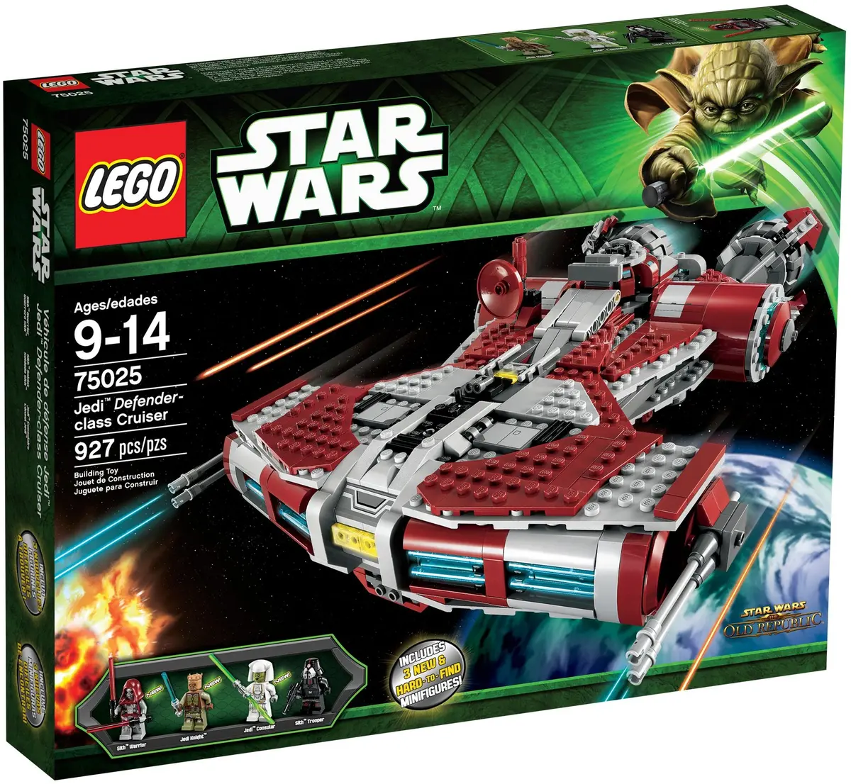 LEGO Star Wars 75025 Jedi Defender-class Cruiser set, image 2
