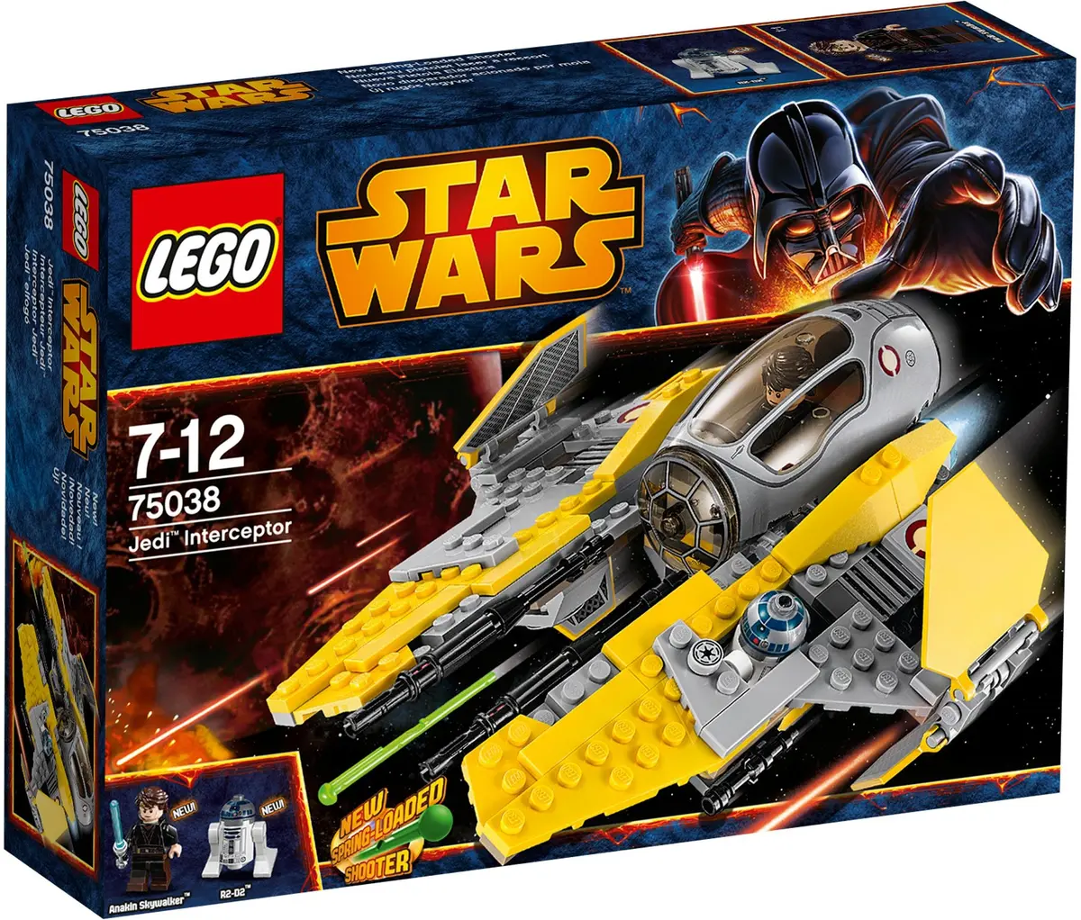 LEGO Star Wars 75038 Jedi Interceptor set, image 2