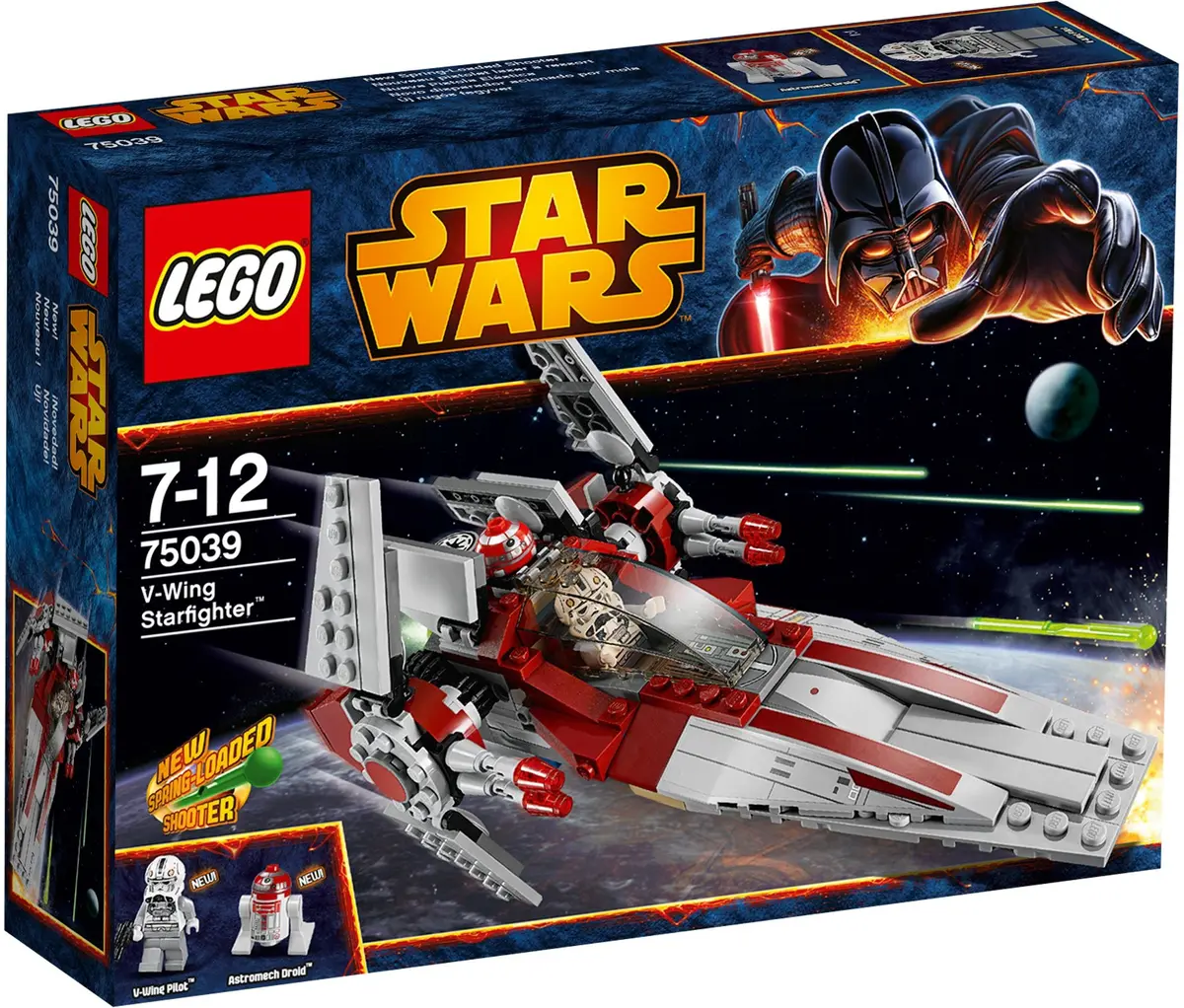 LEGO Star Wars 75039 V-wing Starfighter set, image 2