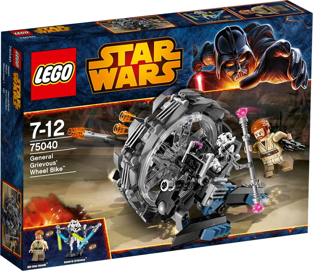 LEGO Star Wars 75040 General Grievous' Wheel Bike set, image 2