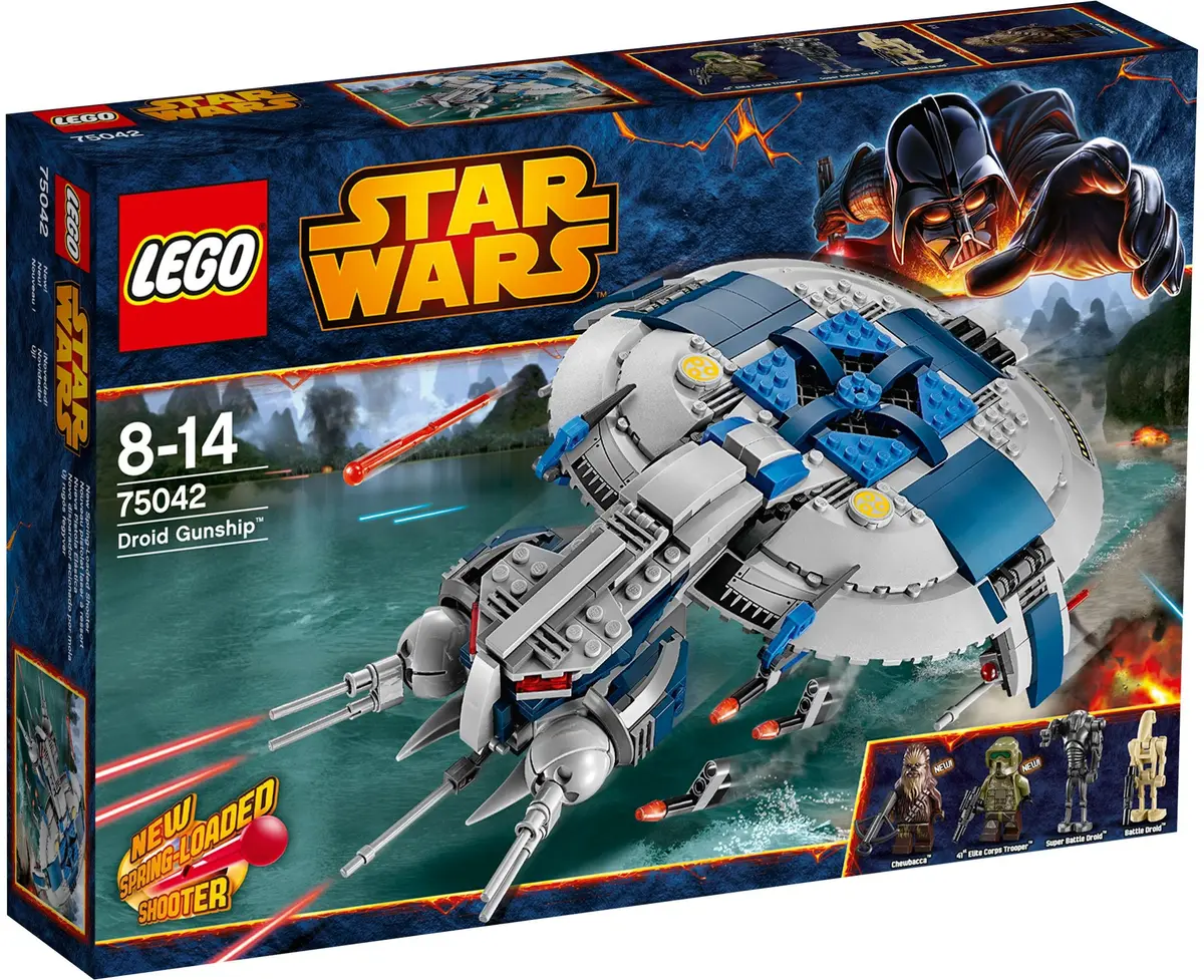 LEGO Star Wars 75042 Droid Gunship set, image 2