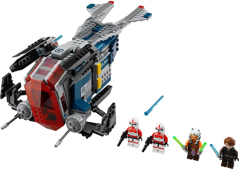 LEGO Star Wars 75046 Coruscant Police Gunship set