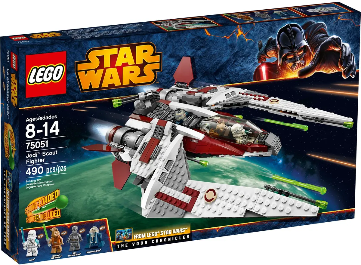 LEGO Star Wars 75051 Jedi Scout Fighter set, image 2