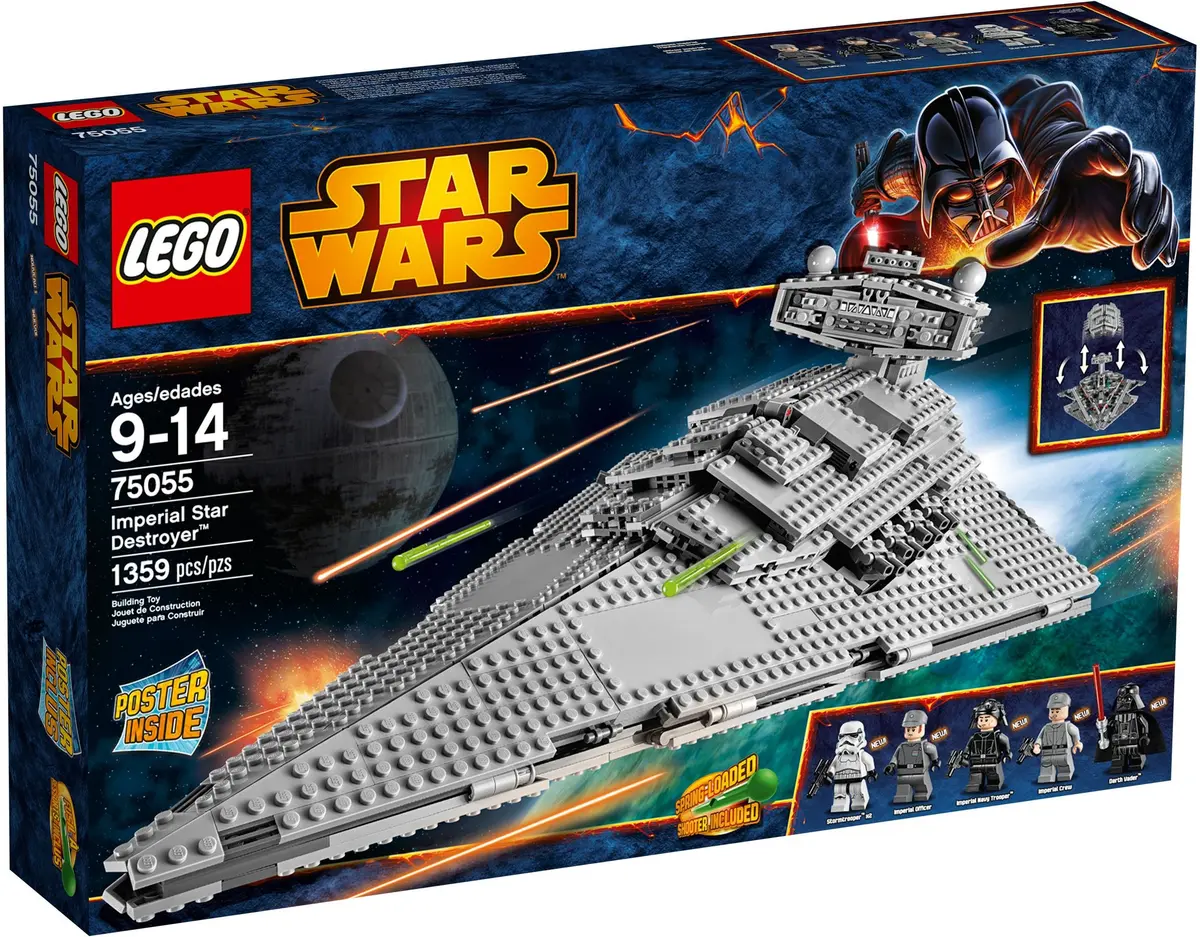 LEGO Star Wars 75055 Imperial Star Destroyer set, image 2