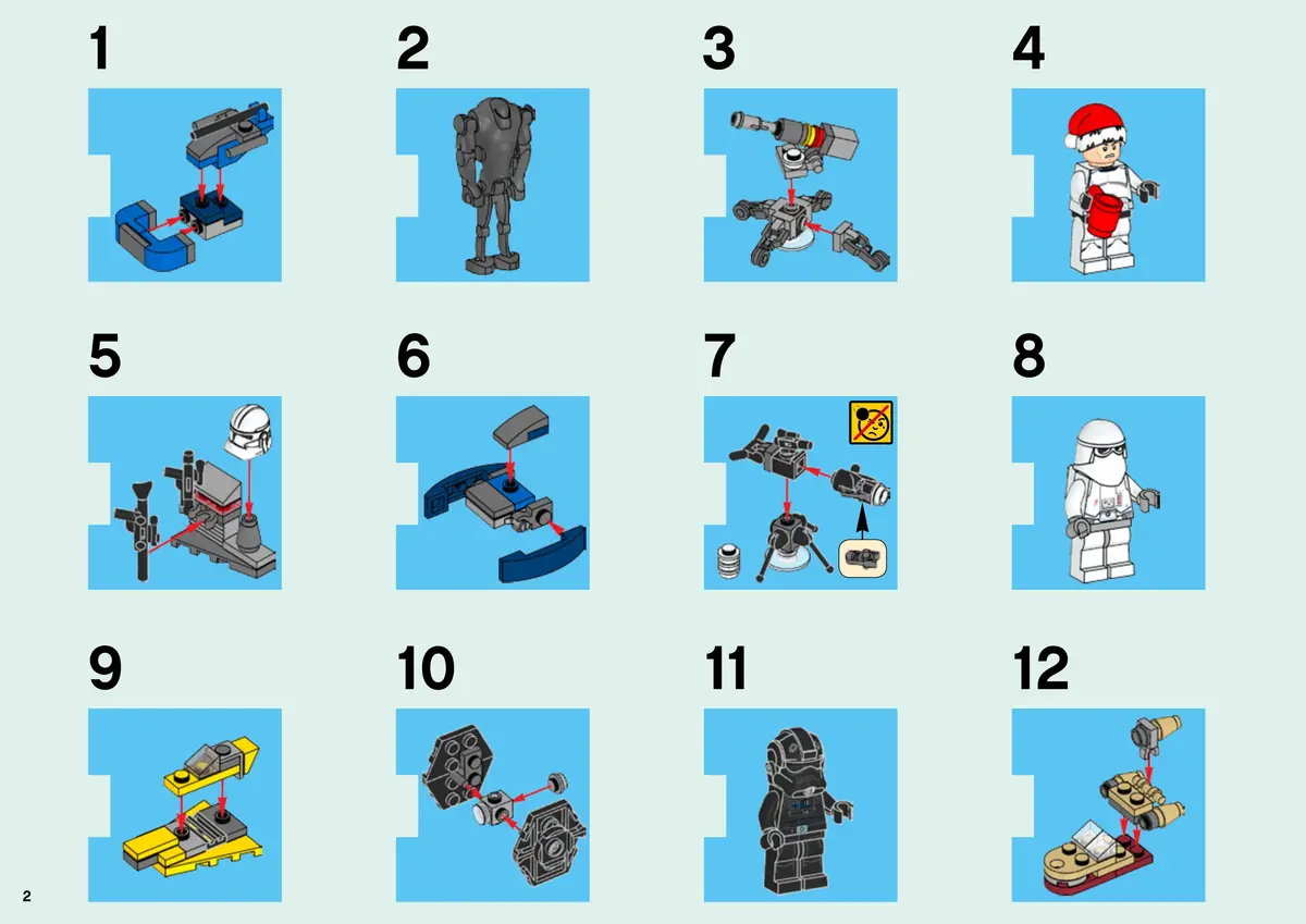 LEGO Star Wars 75056 LEGO Star Wars Advent Calendar set, image 2