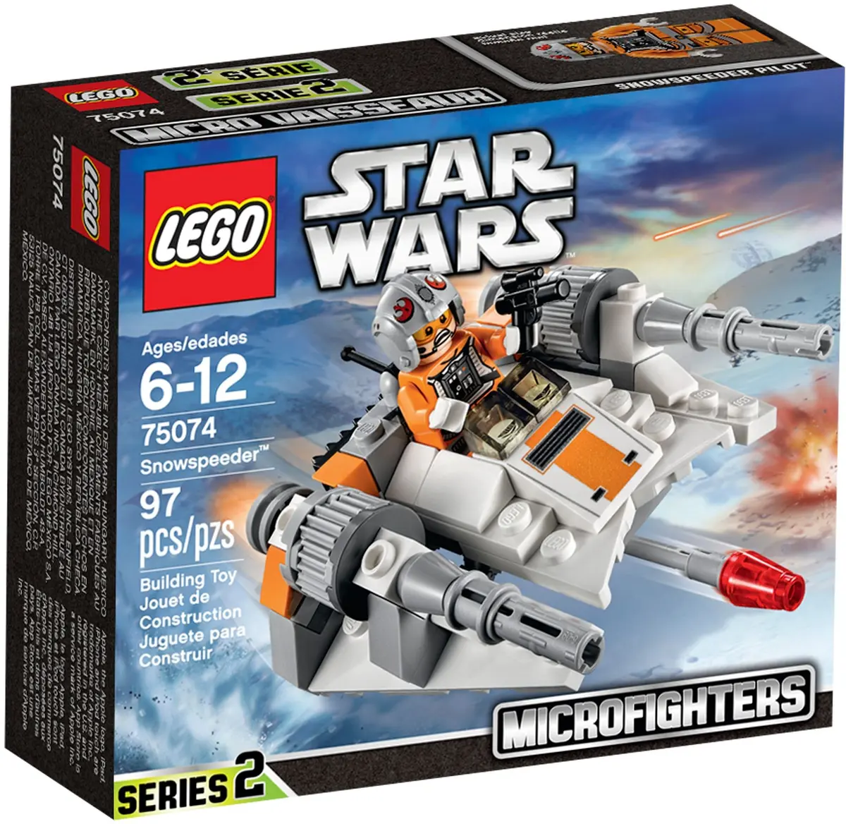 LEGO Star Wars 75074 Snowspeeder set, image 2