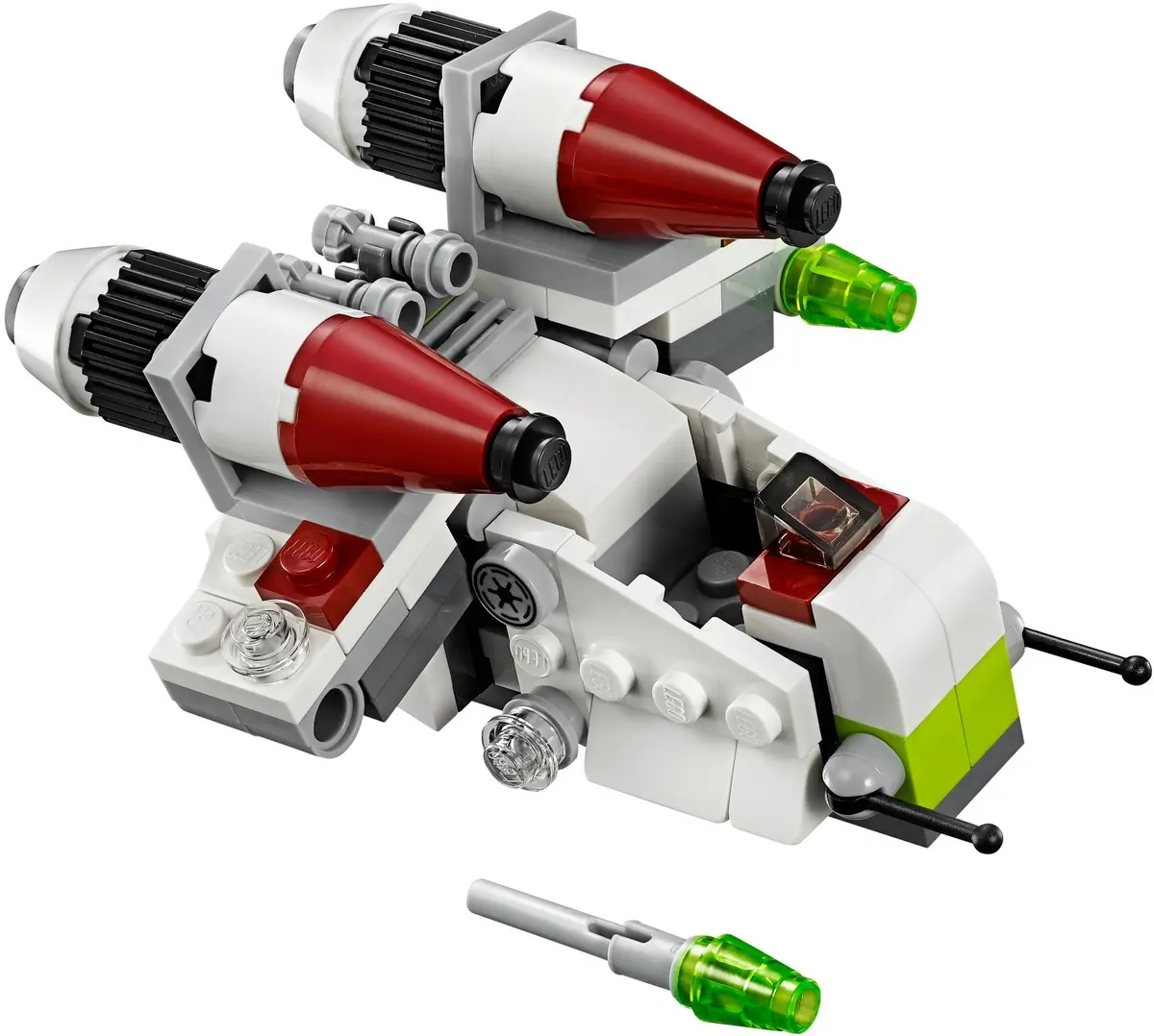 LEGO Star Wars 75076 Republic Gunship set, image 4