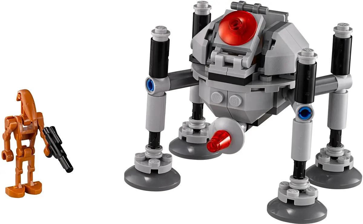 LEGO Star Wars 75077 Homing Spider Droid set