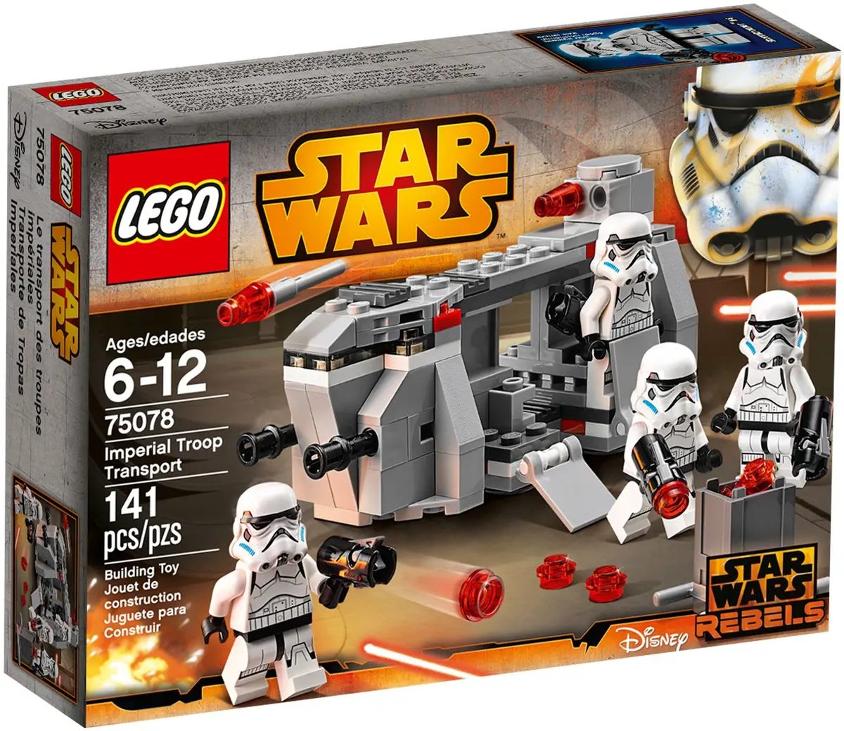 LEGO Star Wars 75078 Imperial Troop Transport set, image 2