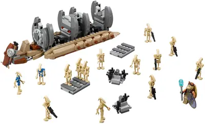 LEGO Star Wars 75086 Battle Droid Troop Carrier set