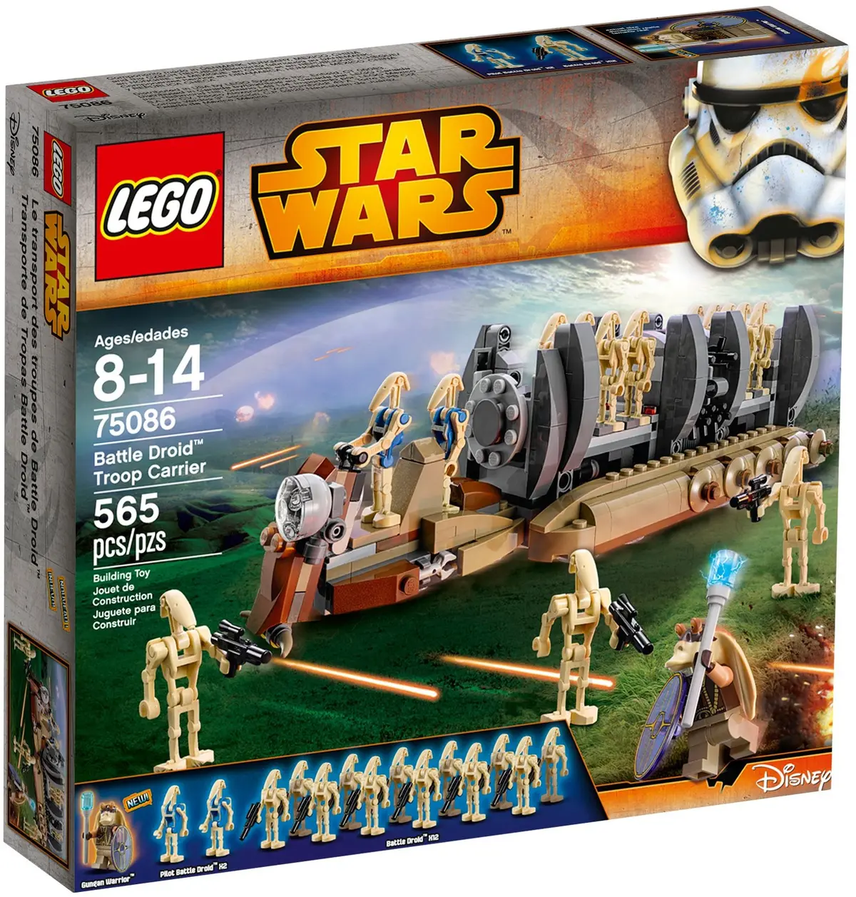 LEGO Star Wars 75086 Battle Droid Troop Carrier set, image 2