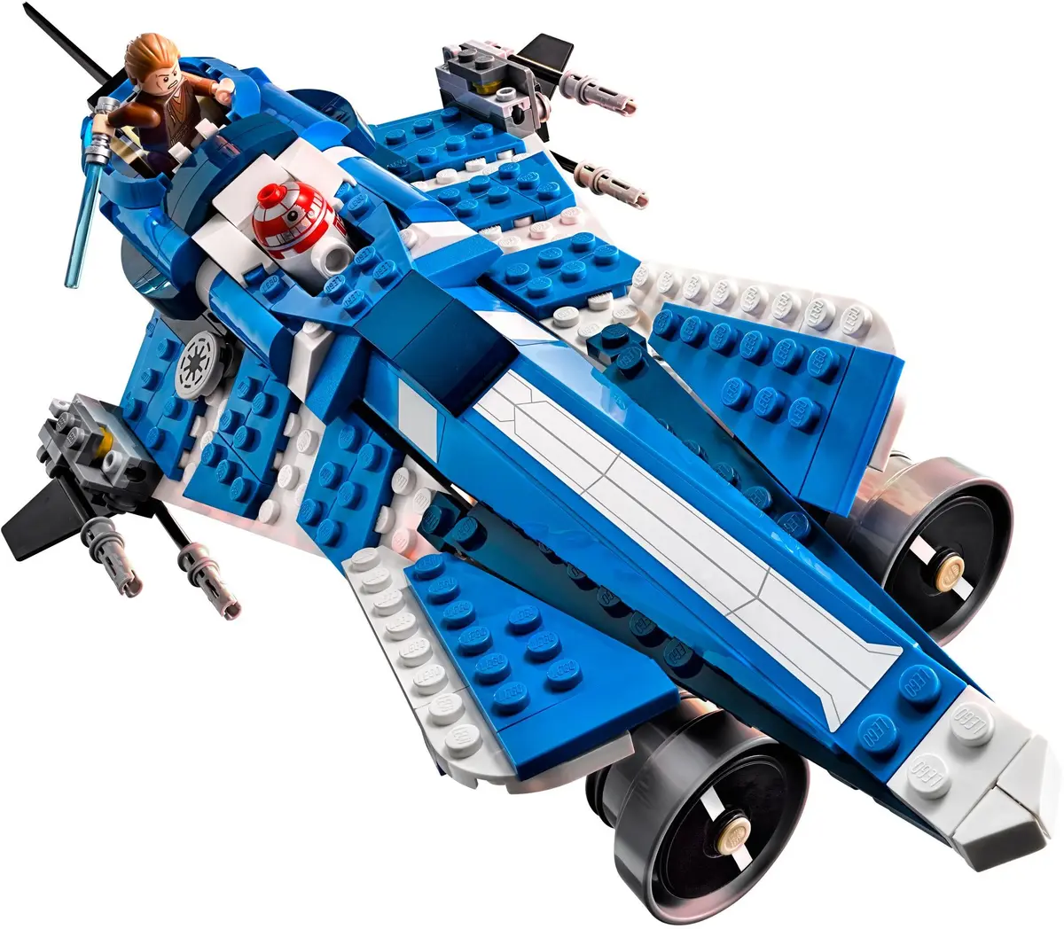 LEGO Star Wars 75087 Anakin's Custom Jedi Starfighter set, image 3
