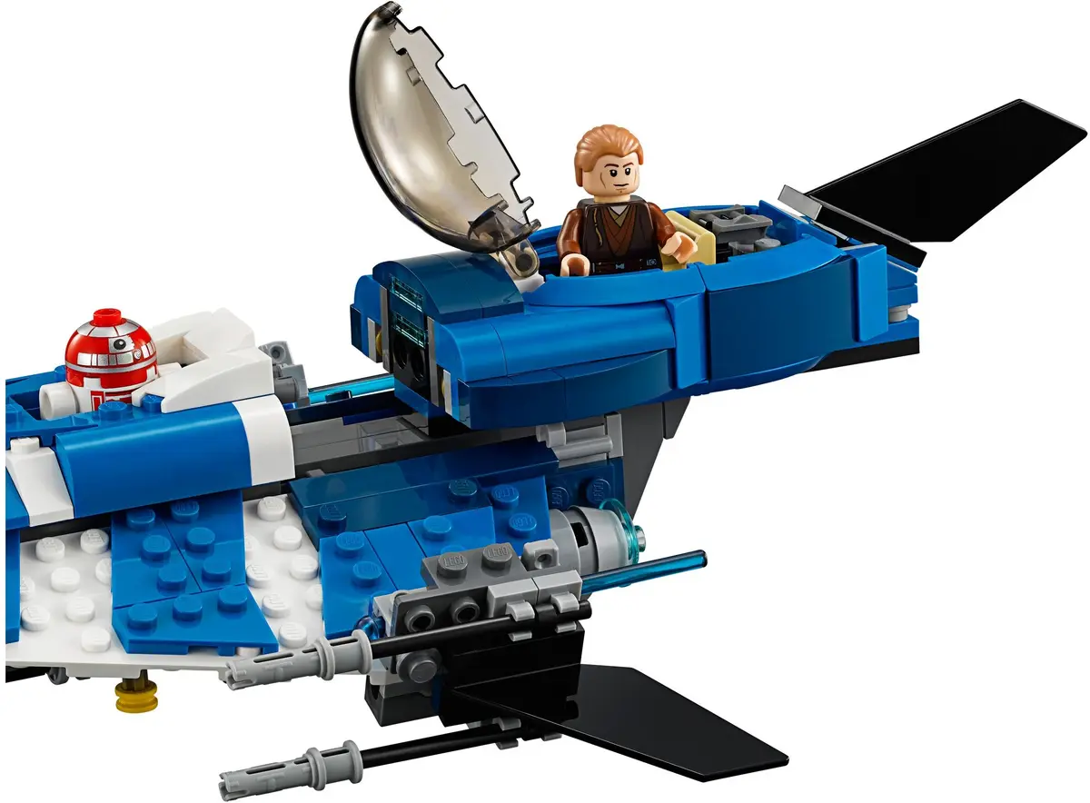 LEGO Star Wars 75087 Anakin's Custom Jedi Starfighter set, image 4