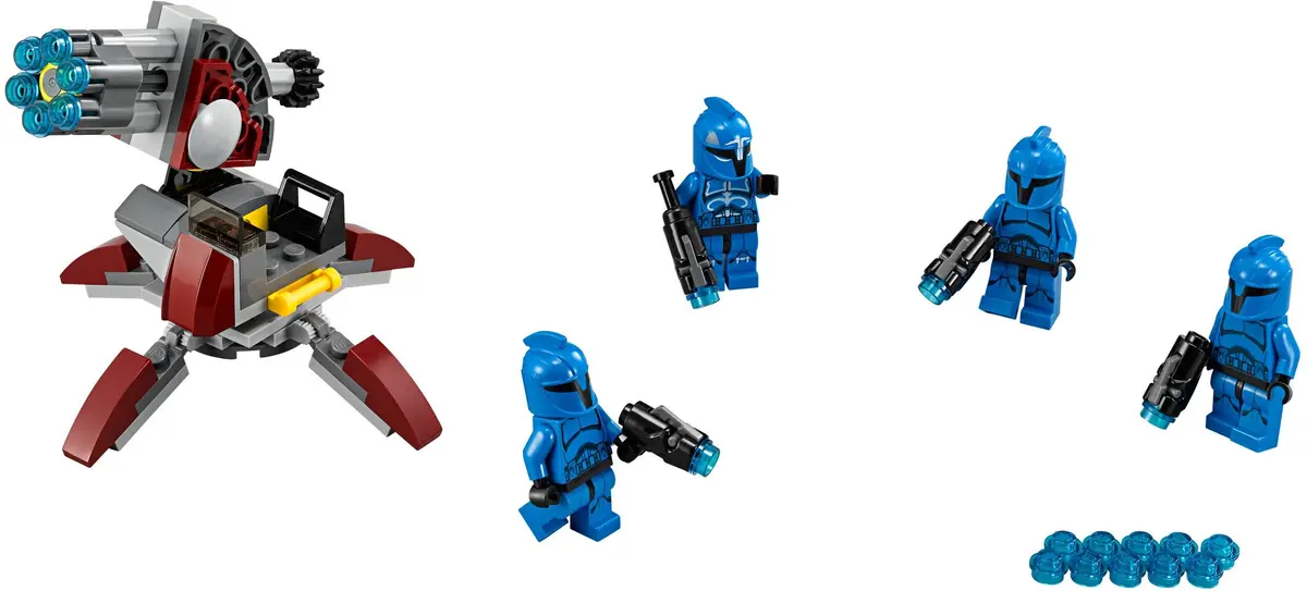 LEGO Star Wars 75088 Senate Commando Troopers set