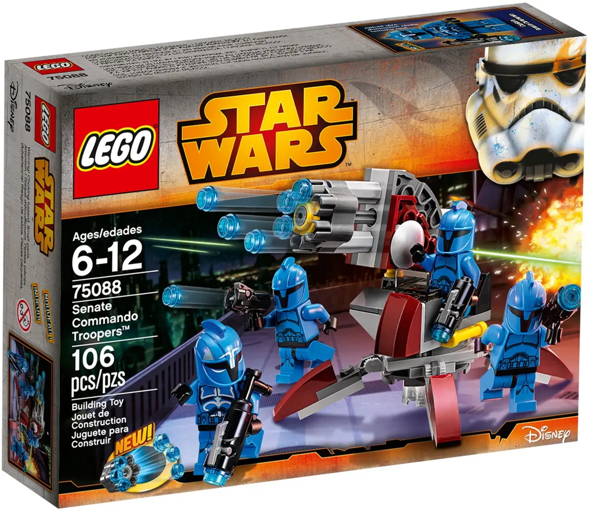 LEGO Star Wars 75088 Senate Commando Troopers set, image 2