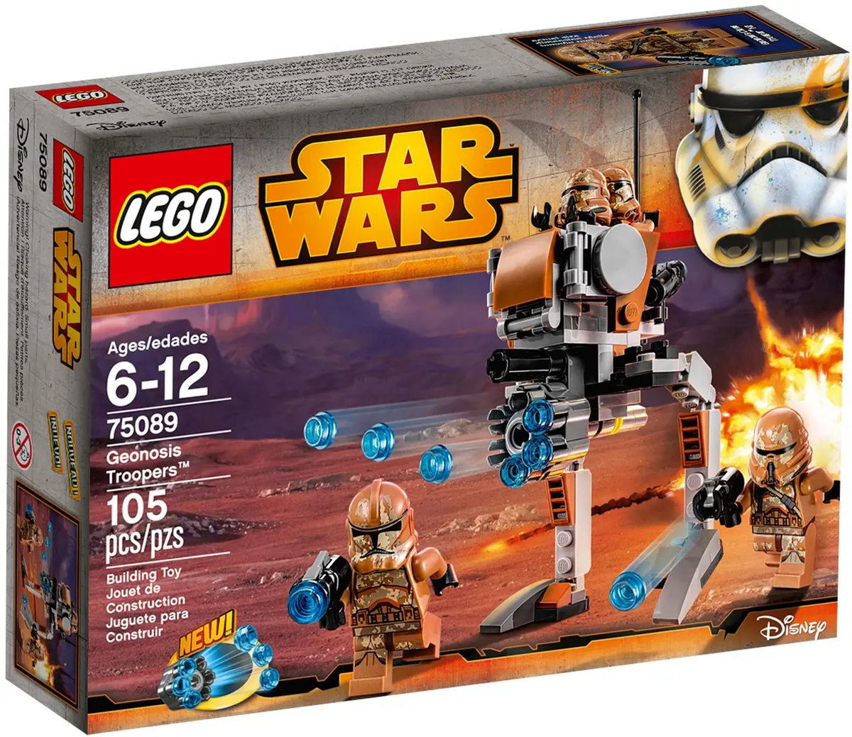 LEGO Star Wars 75089 Geonosis Troopers set, image 2