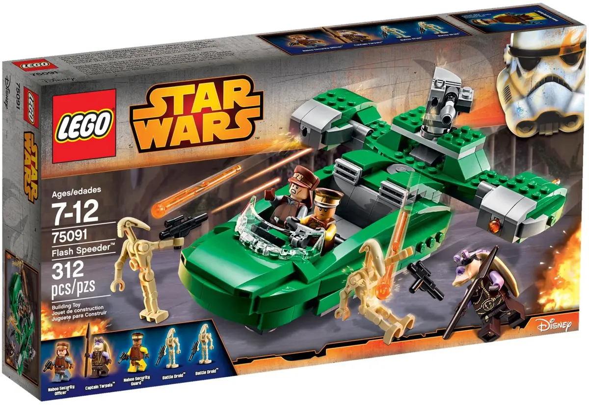 LEGO Star Wars 75091 Flash Speeder set, image 2