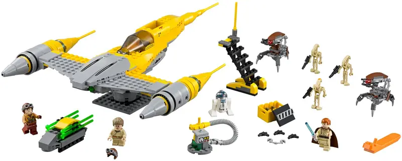 LEGO Star Wars 75092 Naboo Starfighter set