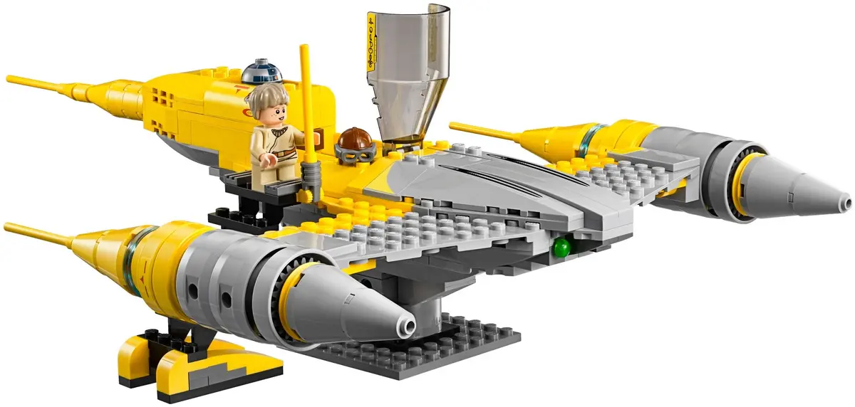 LEGO Star Wars 75092 Naboo Starfighter set, image 4