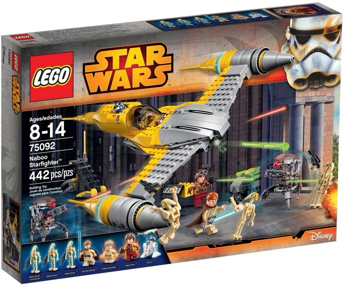 LEGO Star Wars 75092 Naboo Starfighter set, image 2