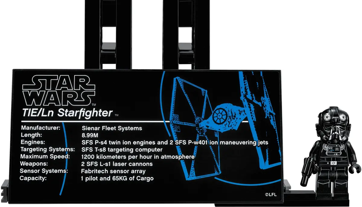 LEGO Star Wars 75095 TIE Fighter set, image 4