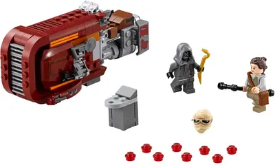 LEGO Star Wars 75099 Rey's Speeder set