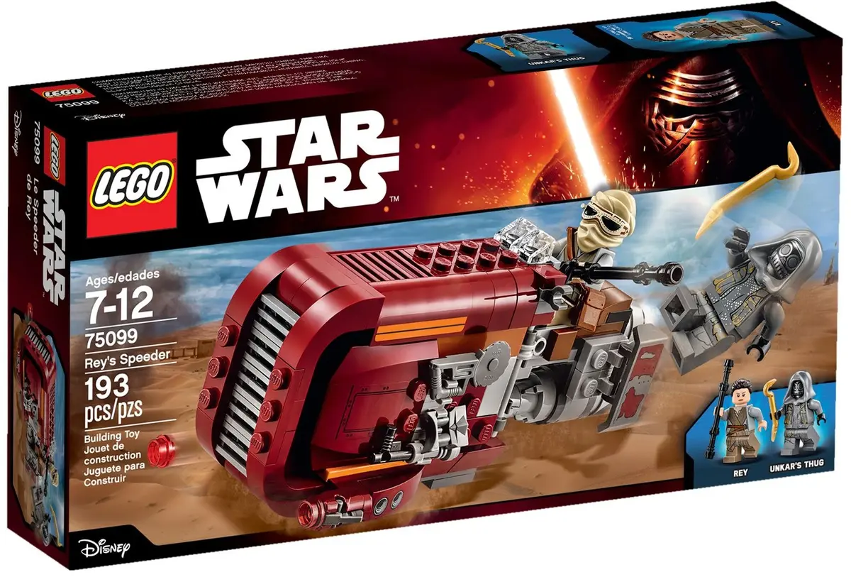 LEGO Star Wars 75099 Rey's Speeder set, image 2