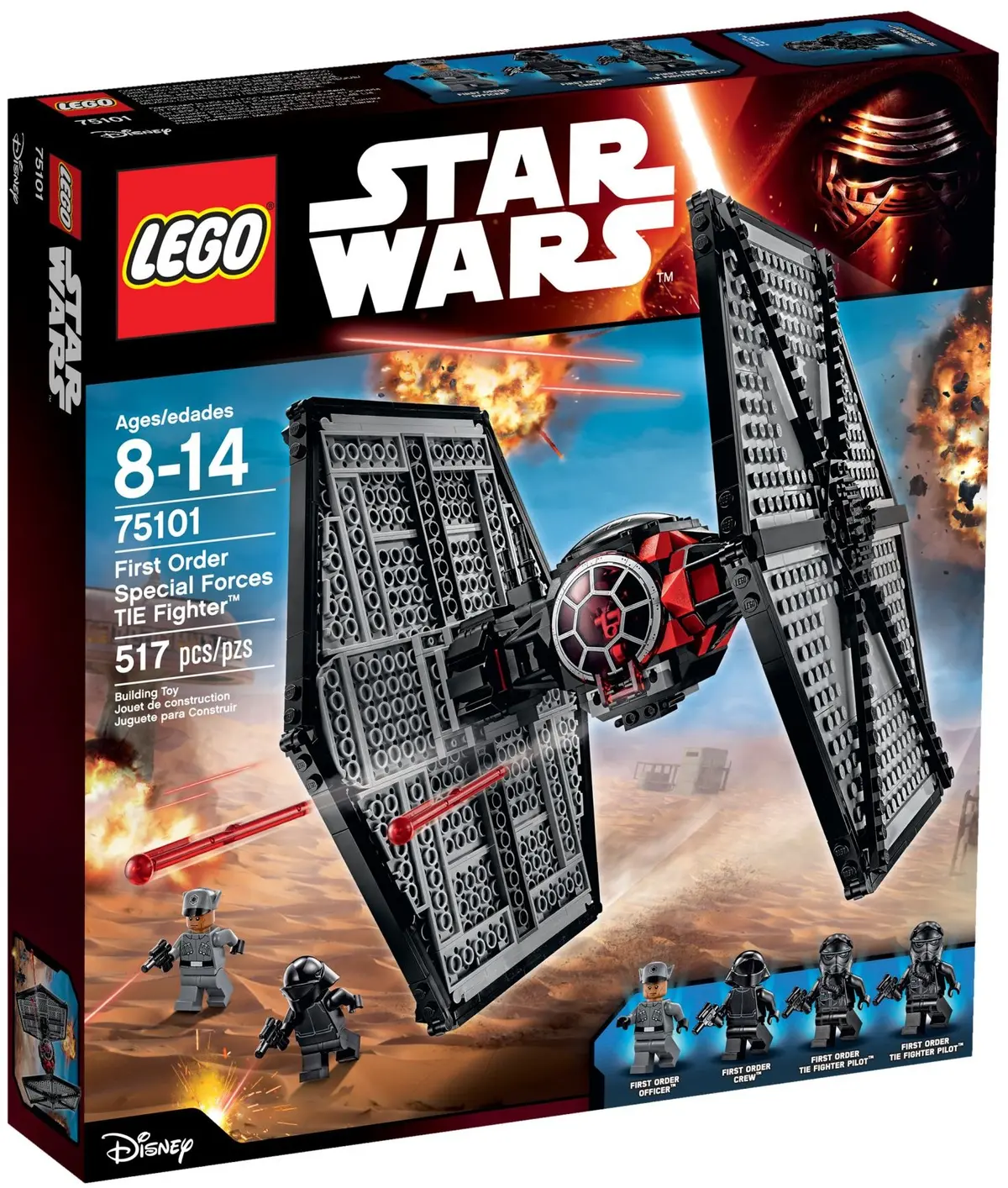 LEGO Star Wars 75101 First Order Special Forces TIE Fighter set, image 2