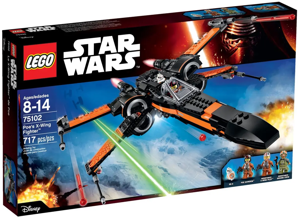 LEGO Star Wars 75102 Poe's X-wing Fighter set, image 2