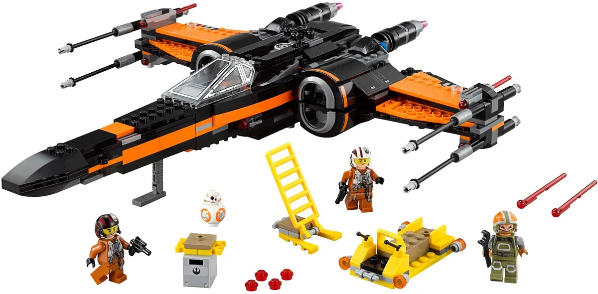 LEGO Star Wars 75102 Poe's X-wing Fighter set