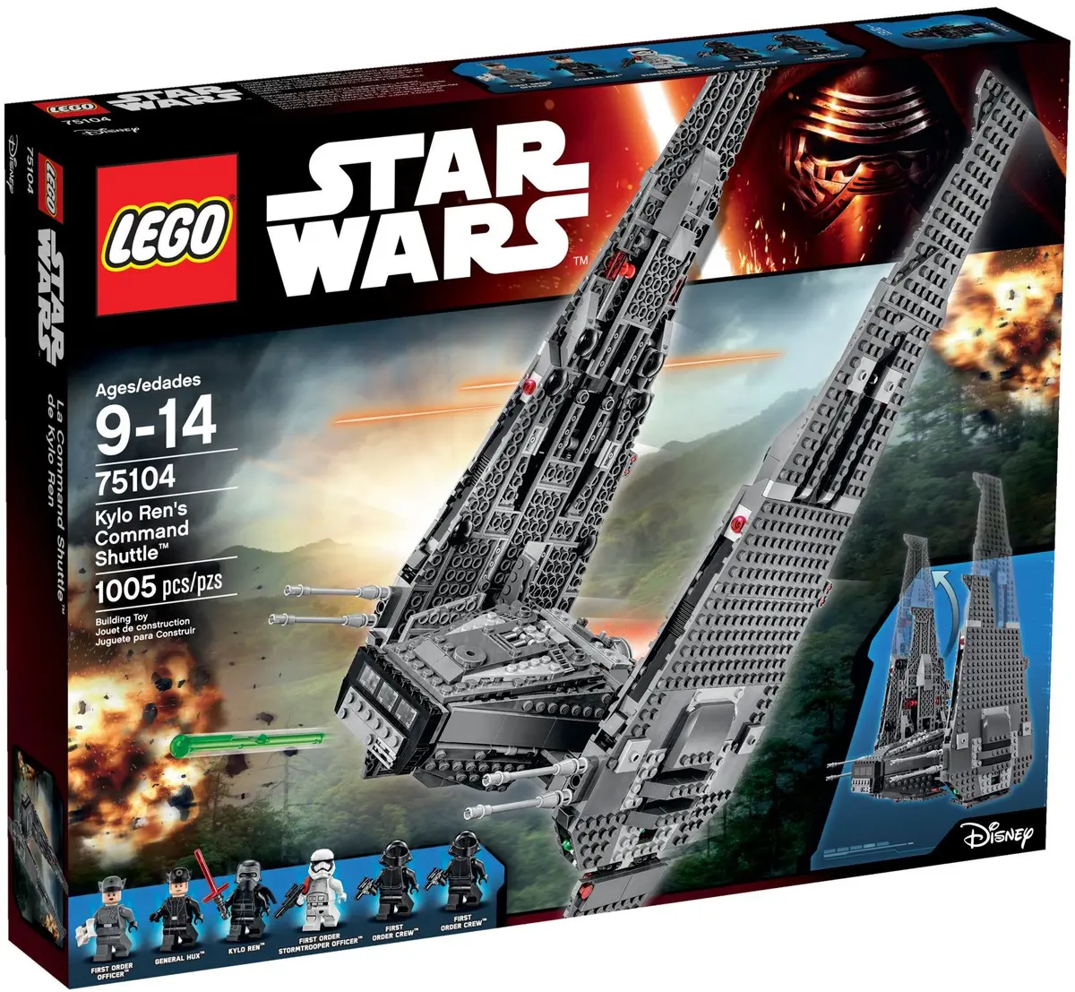 LEGO Star Wars 75104 Kylo Ren's Command Shuttle set, image 2