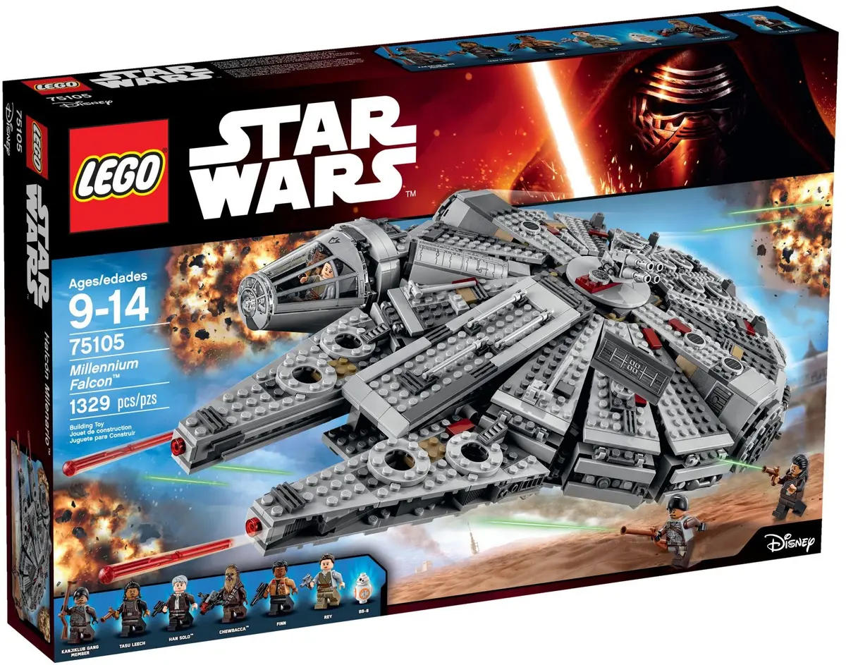 LEGO Star Wars 75105 Millennium Falcon set, image 2