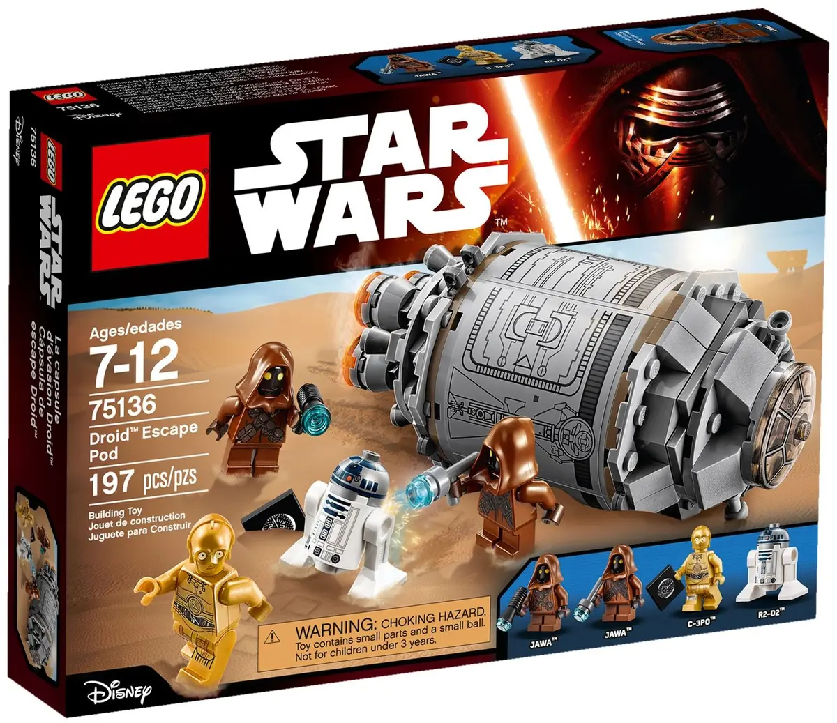 LEGO Star Wars 75136 Droid Escape Pod set, image 2