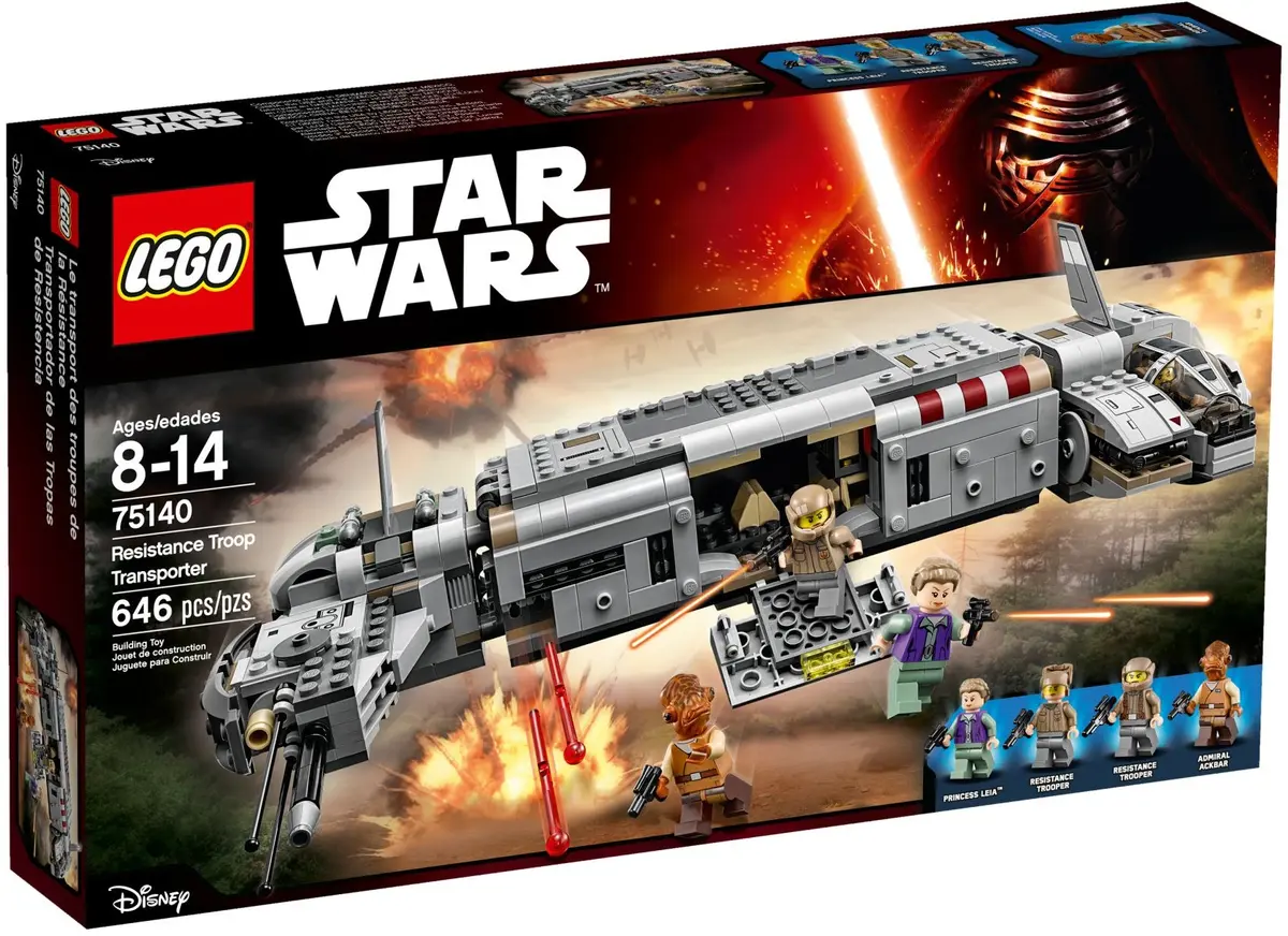 LEGO Star Wars 75140 Resistance Troop Transporter set, image 2