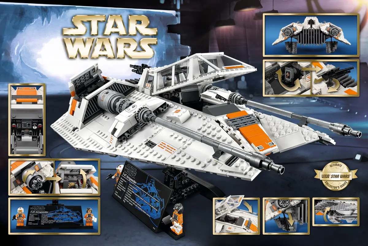 LEGO Star Wars 75144 Snowspeeder set, image 7