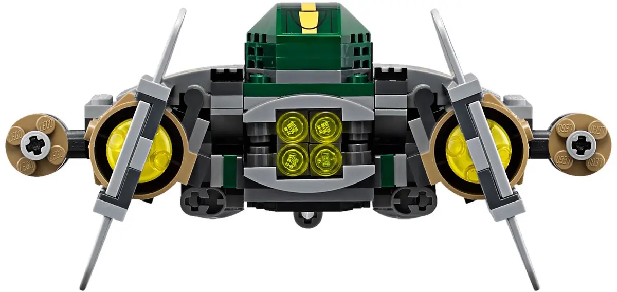 LEGO Star Wars 75150 Vader's TIE Advanced vs. A-wing Starfighter set, image 11