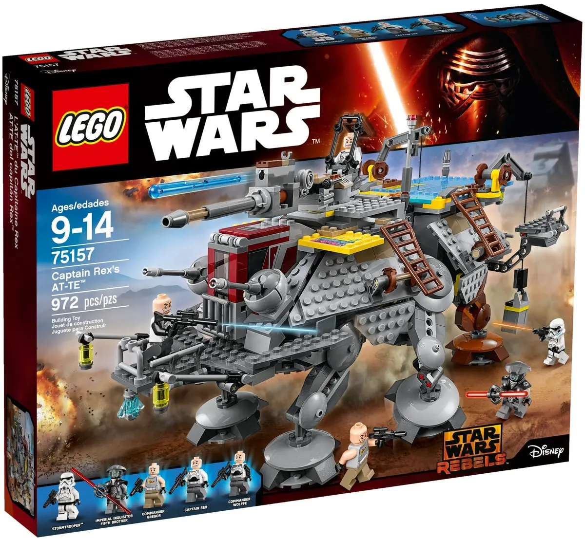 LEGO Star Wars 75157 Captain Rex's AT-TE set, image 2