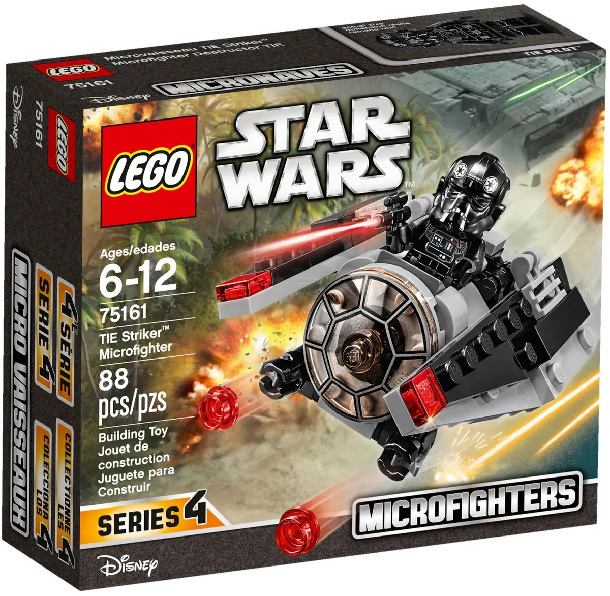 LEGO Star Wars 75161 TIE Striker Microfighter set, image 2
