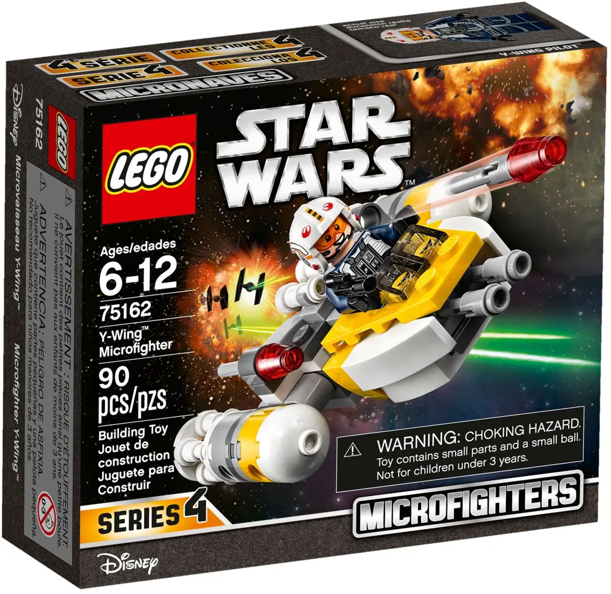 LEGO Star Wars 75162 Y-wing Microfighter set, image 2