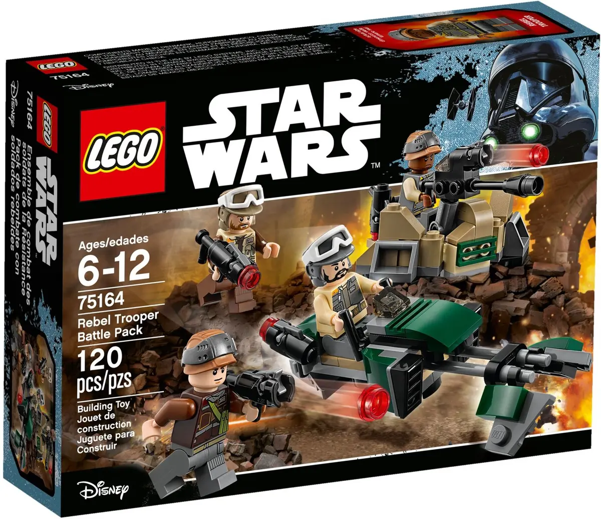 LEGO Star Wars 75164 Rebel Trooper Battle Pack set, image 2