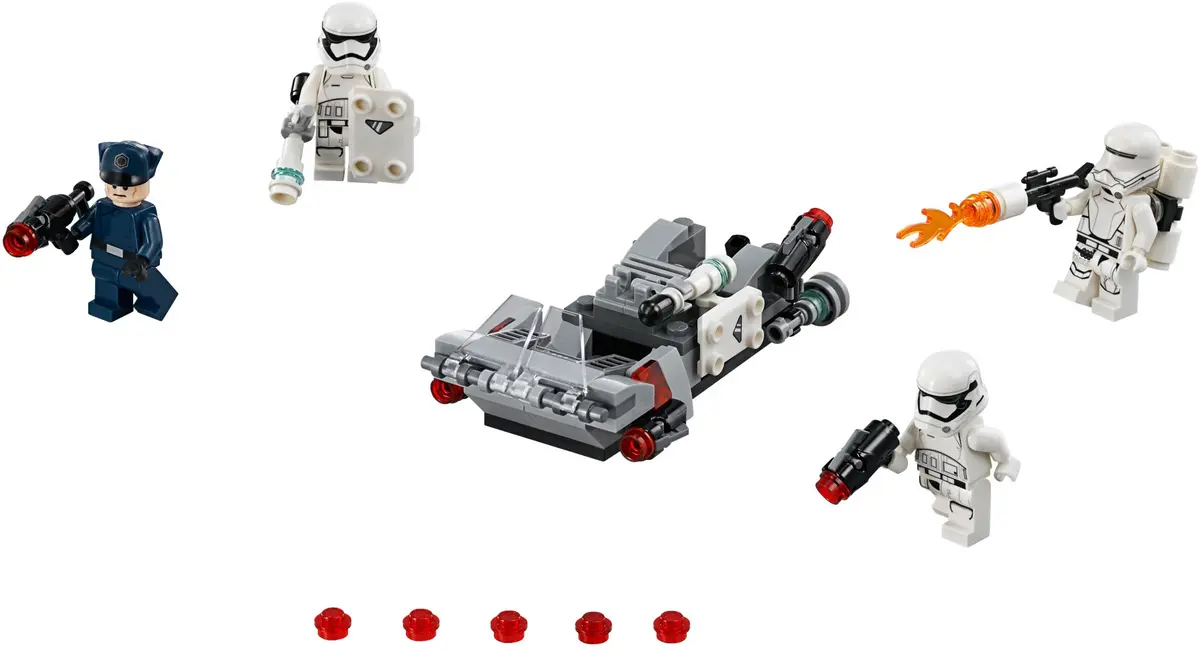 LEGO Star Wars 75166 First Order Transport Speeder Battle Pack set
