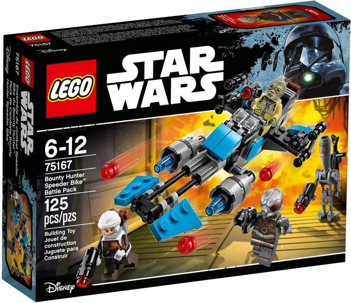 LEGO Star Wars 75167 Bounty Hunter Speeder Bike Battle Pack set, image 2
