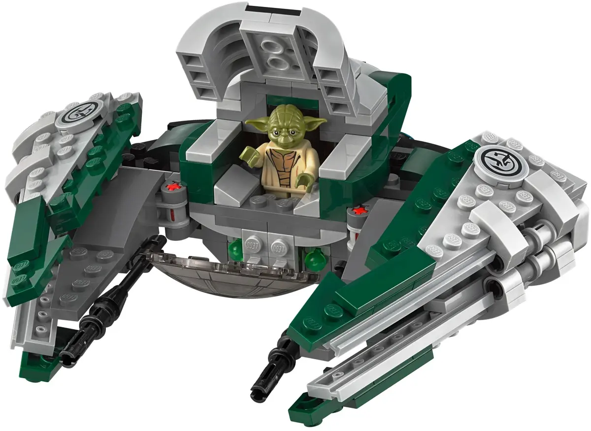 LEGO Star Wars 75168 Yoda's Jedi Starfighter set, image 4
