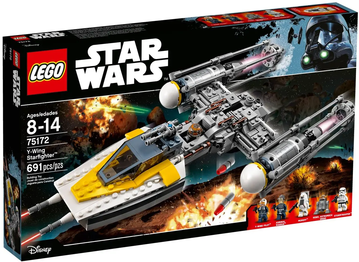 LEGO Star Wars 75172 Y-wing Starfighter set, image 2