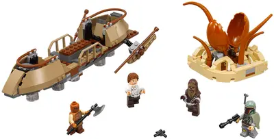 LEGO Star Wars 75174 Desert Skiff Escape set